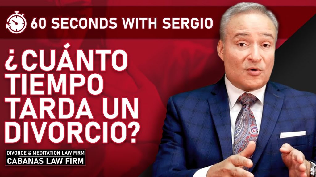 ¿Cuánto tiempo tarda un divorcio?