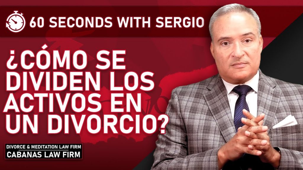 ¿Cómo se dividen los activos en un divorcio?