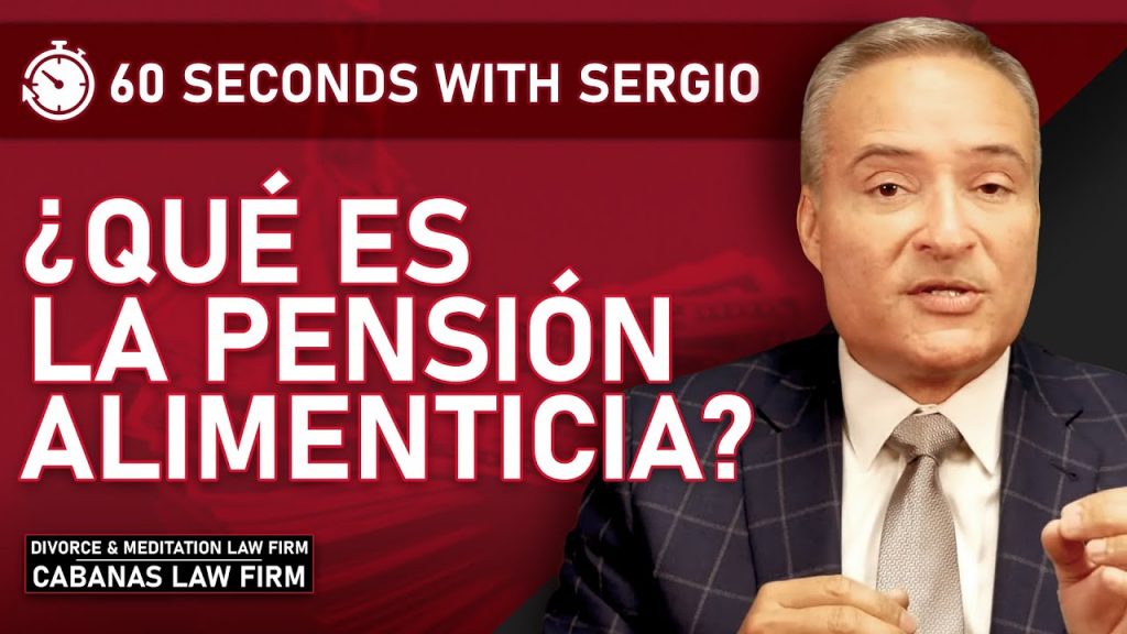 ¿Qué es la pensión alimenticia?