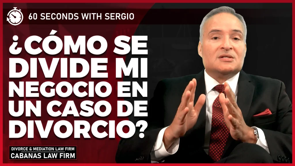 ¿Cómo se divide mi negocio en un caso de divorcio?