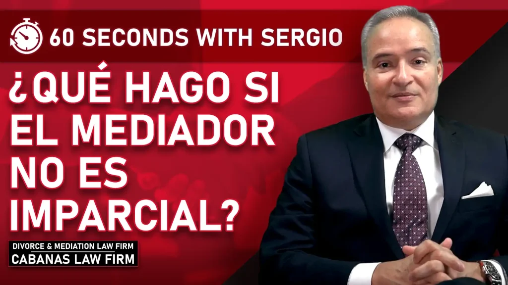¿Qué hago si el mediador no es imparcial?